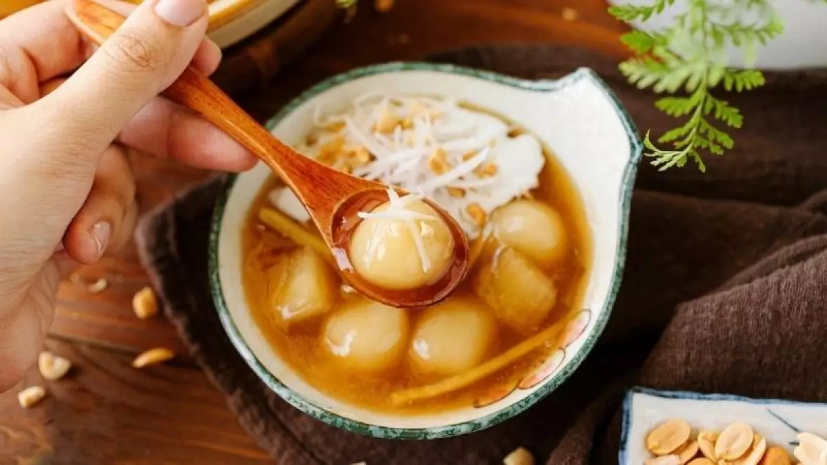 Chè mochi sắn dẻo