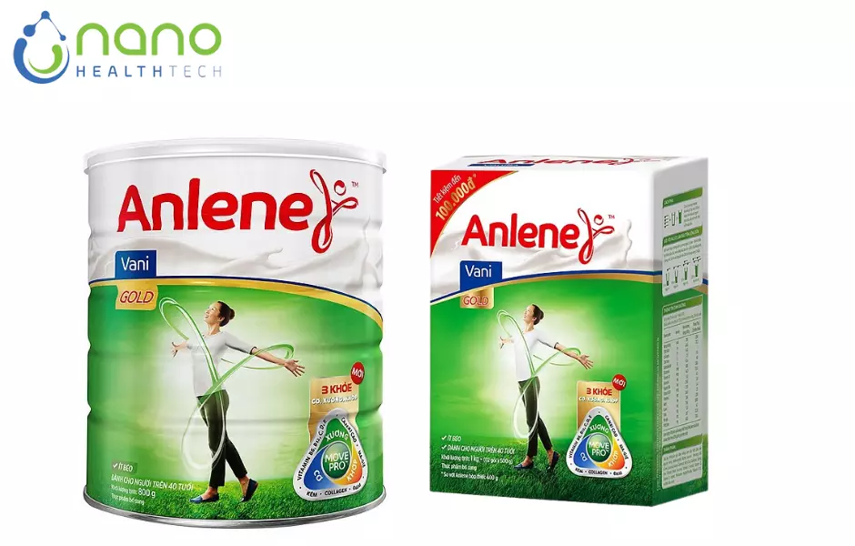 Sữa loãng xương Anlene Gold