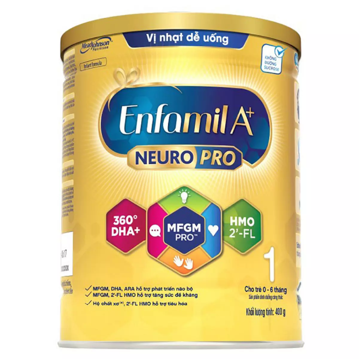 Sữa Enfamil A+ số 1 lon 400g cho trẻ 0-6 tháng tuổi