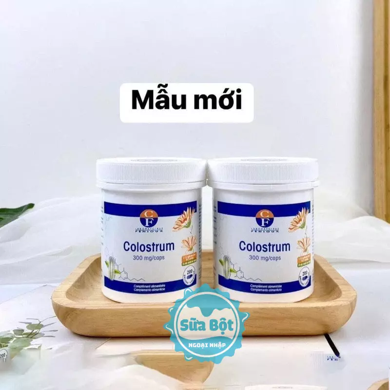 Sữa non Pháp Fenioux Colostrum 200 viên mẫu mới hiện nay