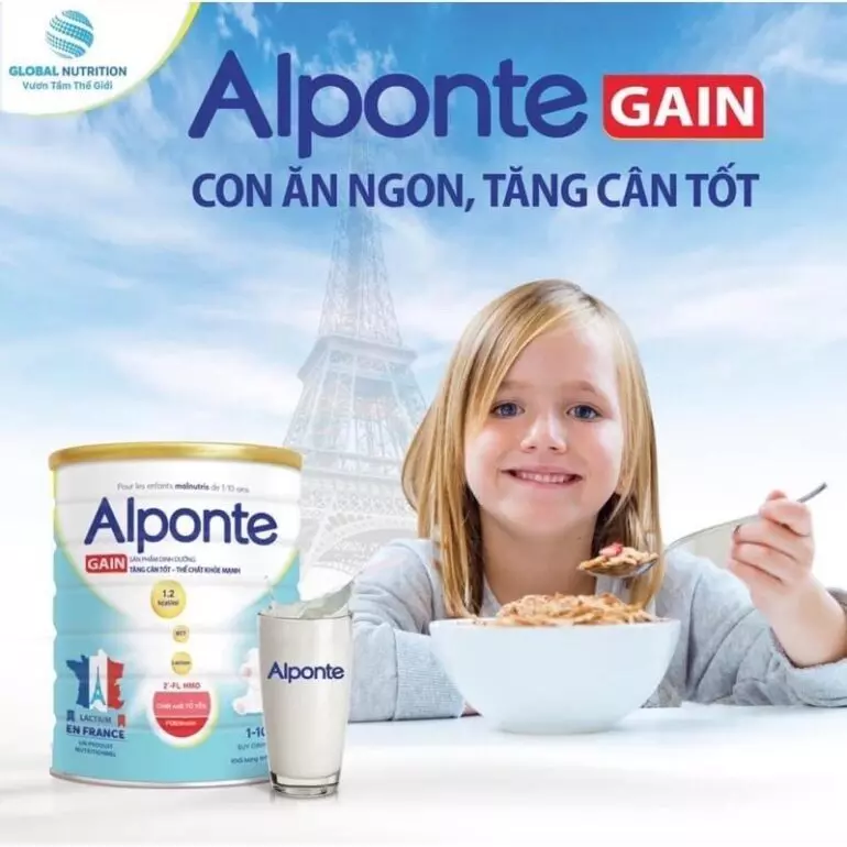 Sữa bột Alponte Gain