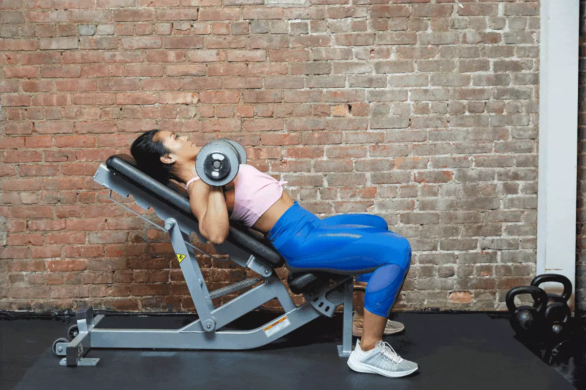 Incline Dumbbell Bench Press