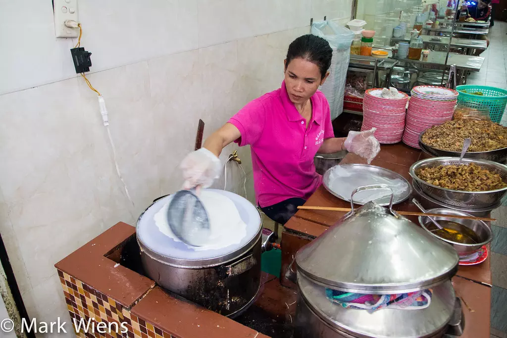 Making the noodles