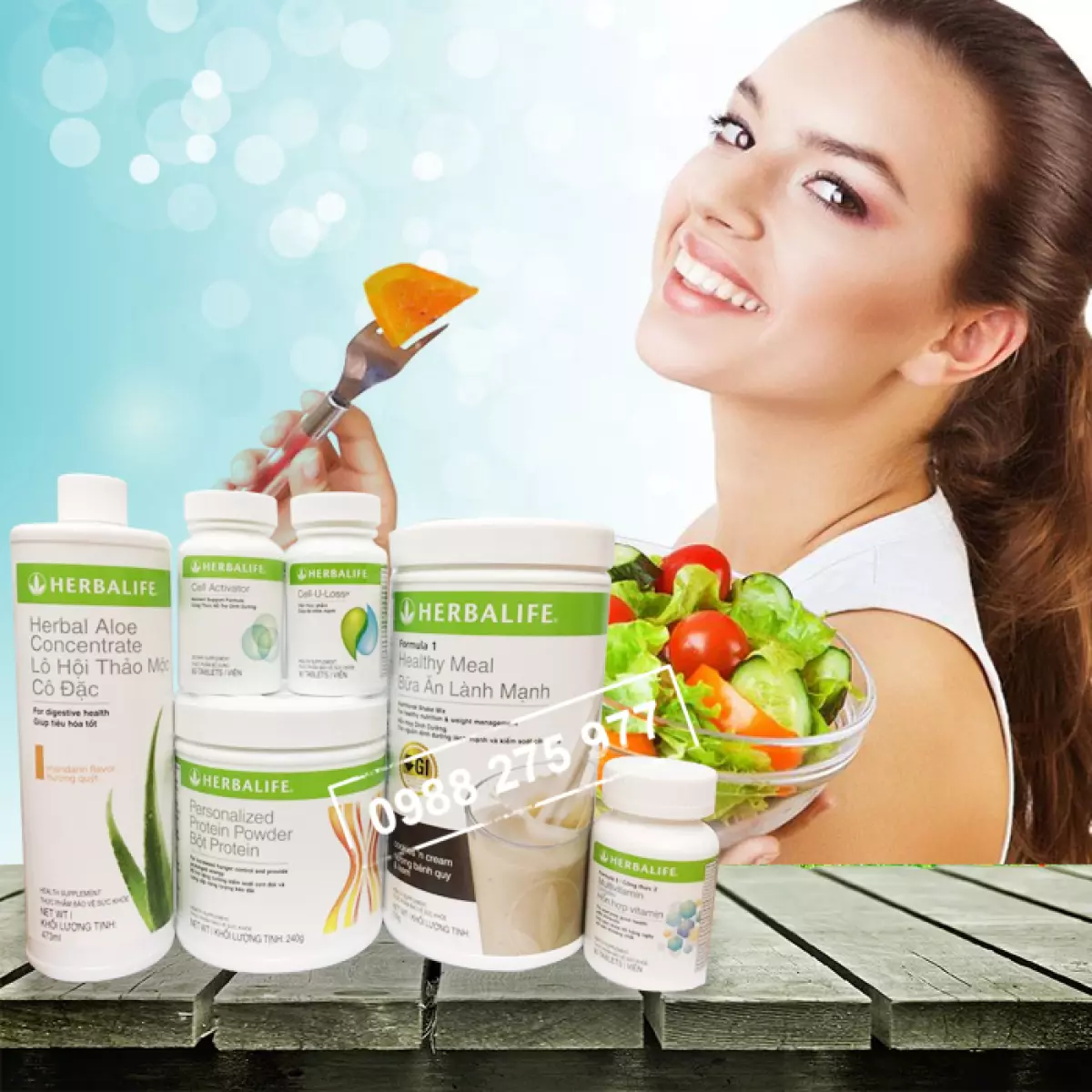 Bộ 6 tăng cân tối ưu Herbalife