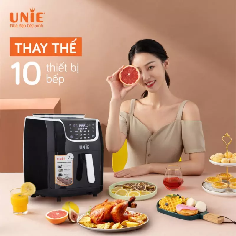 Nồi chiên hơi nước Unie