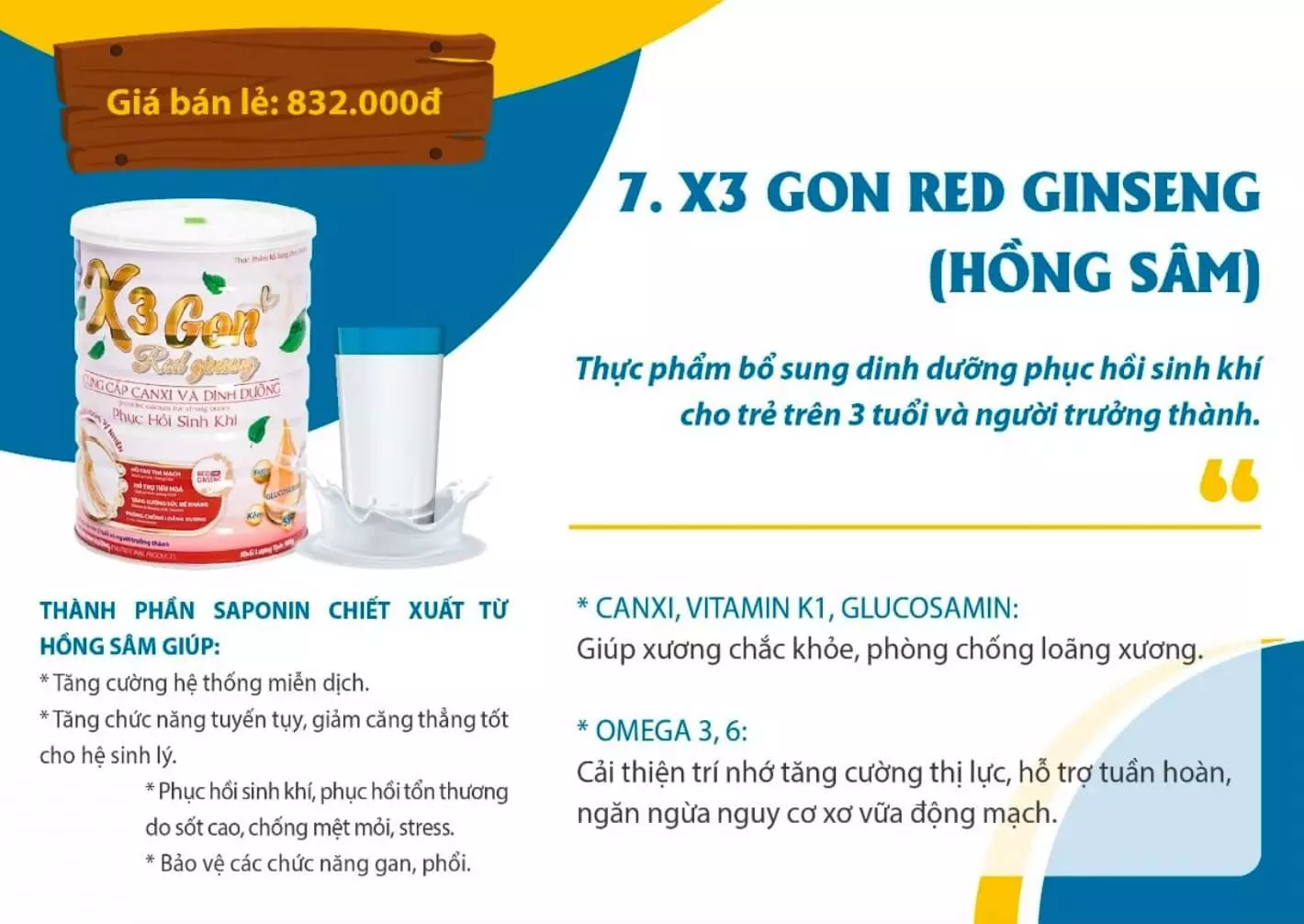 Sữa X3gon Sure Gold có tốt không