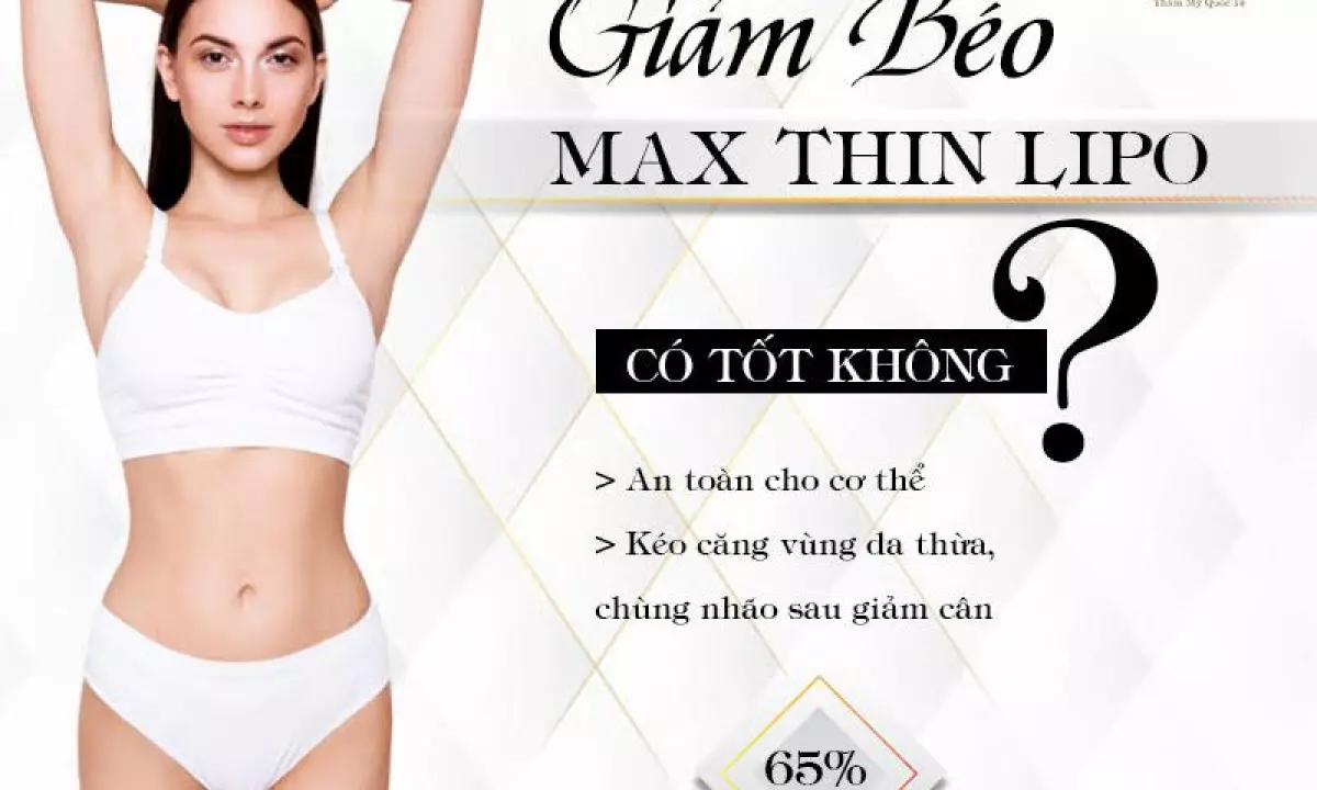 Giảm béo bằng máy Max Thin Lipo tốt hay không?