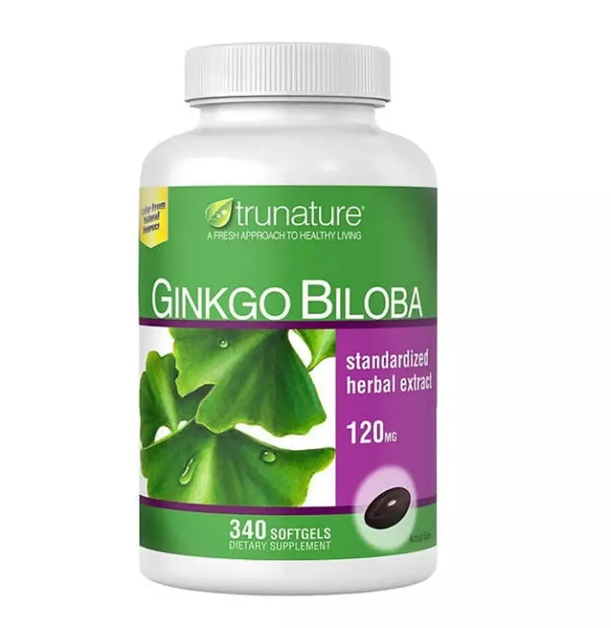 Ginkgo Biloba 120mg Trunature của Mỹ 340 viên