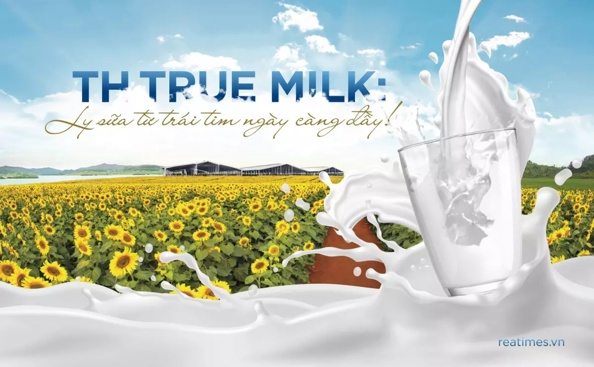 Nhận phân phối các loại sữa TH True Milk giá siêu tốt