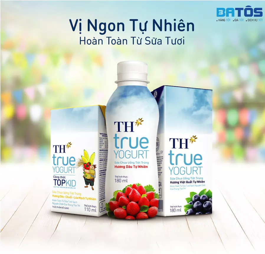 Nhận phân phối các loại sữa TH True Milk giá siêu tốt