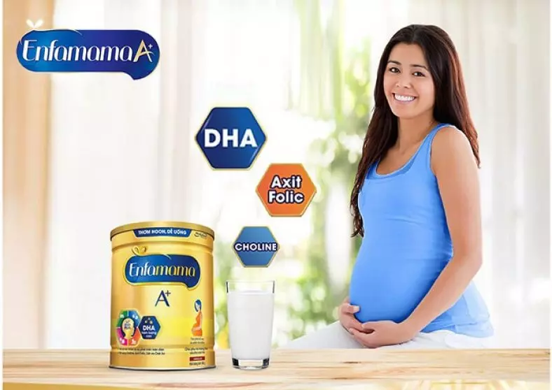 Sữa Enfamama A+ sản phẩm chuyên biệt dành riêng cho bà bầu