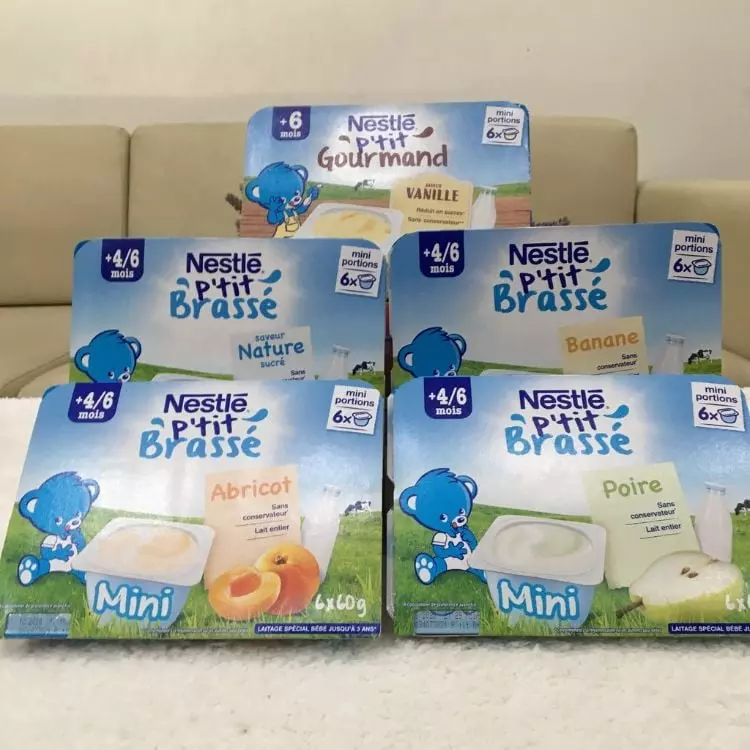 Sữa chua Nestle có nhiều vị choice cho các mẹ