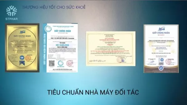 Chứng nhận an toàn sữa bột Dr nutri