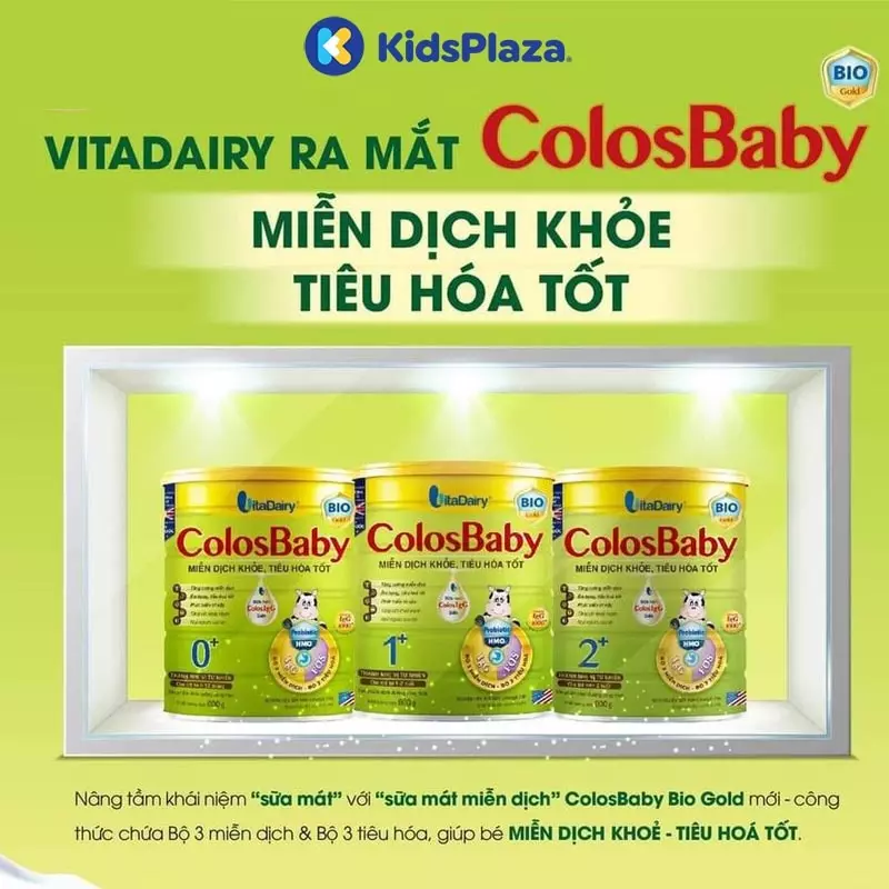 Sữa Colosbaby mẫu mới cho bé