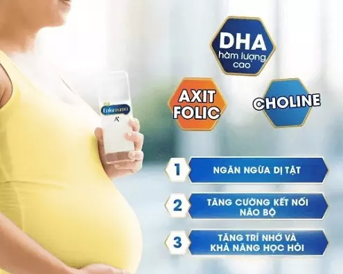 Sữa bầu Enfamama có nhiều dưỡng chất tốt cho mẹ và bé