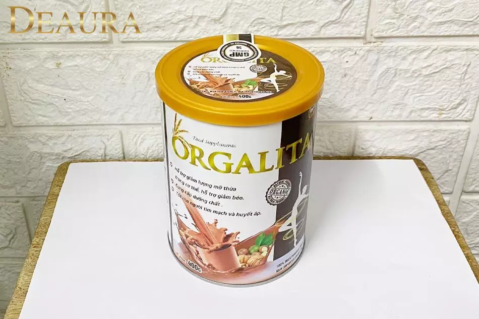 Lon sữa giảm cân Orgalita 400g