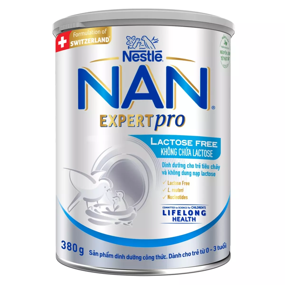 Sữa Nan Expert Pro Lactose Free Thuỵ Sĩ (Bao bì mới)