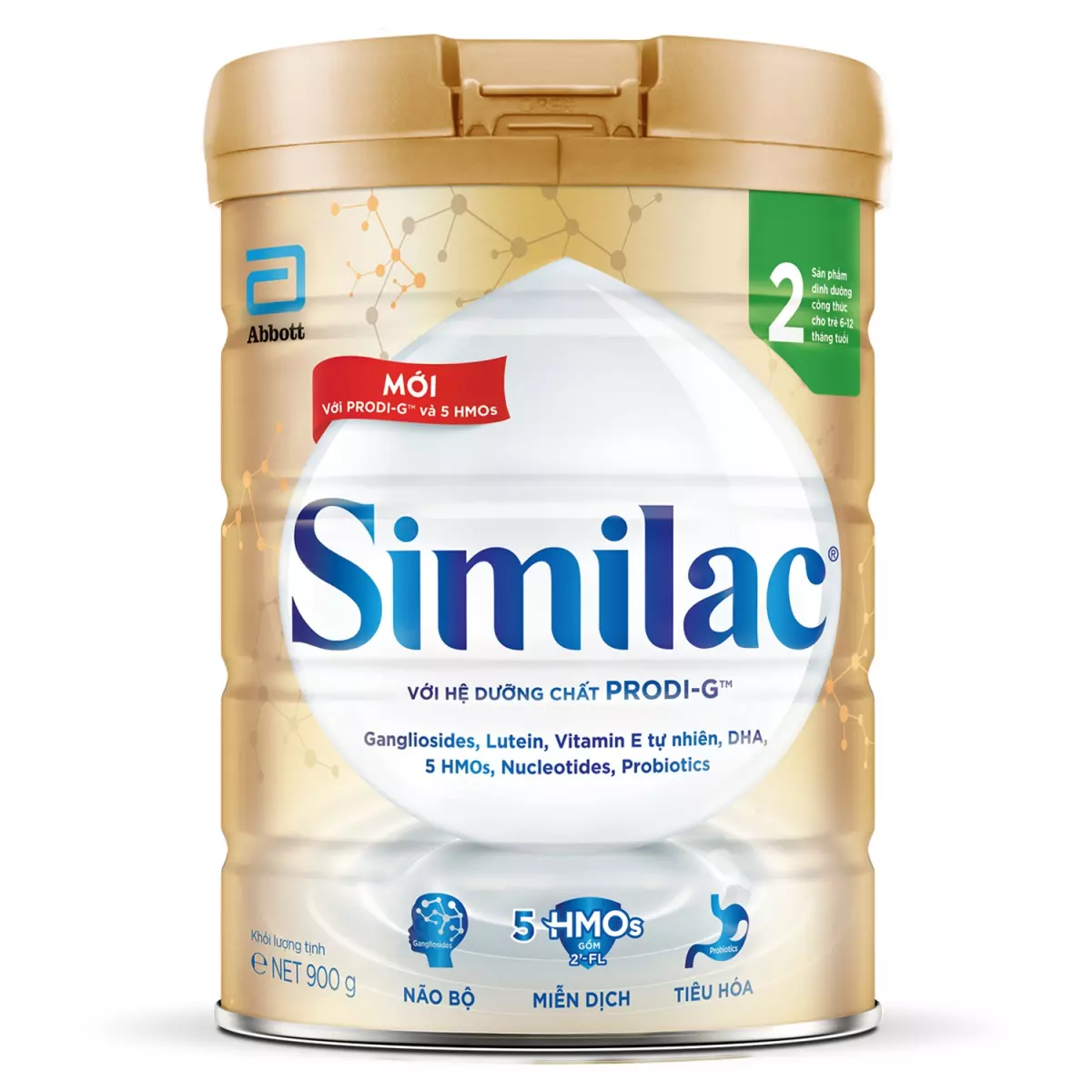 Similac 5G số 2 900g dành cho bé từ 6 - 12 tháng