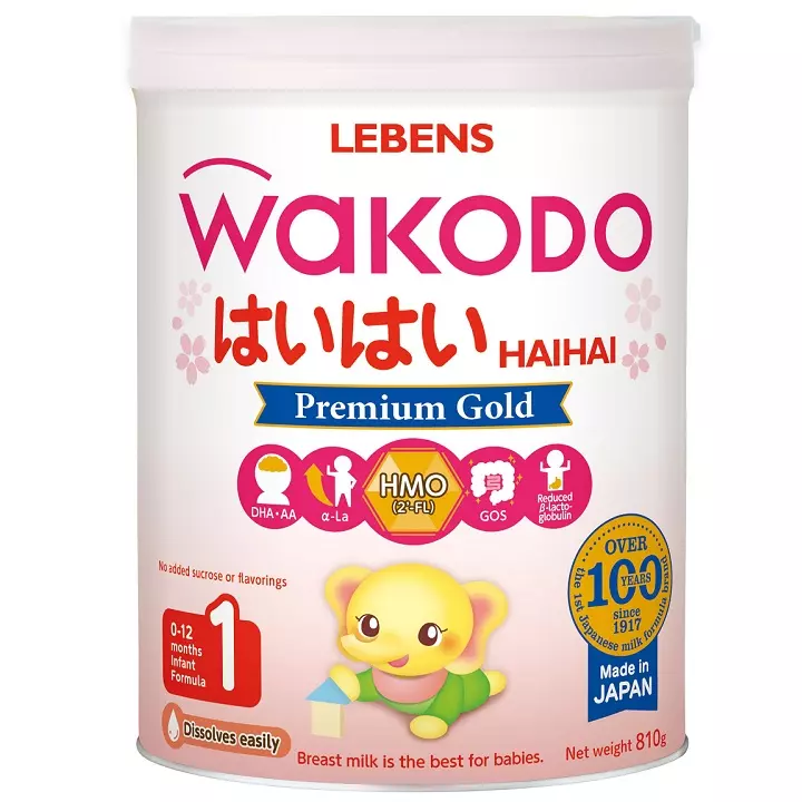 Sữa Nhật Wakodo số 1 lon 810g cho trẻ 0-1 tuổi