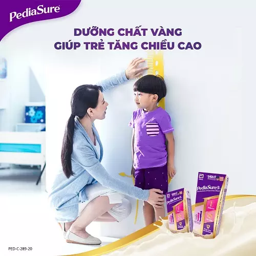 Thùng sữa Pediasure hộp pha sẵn 110ml cho trẻ 1-10 tuổi