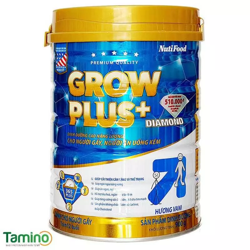 Sữa tươi cho người gầy NutiFood Grow Plus +