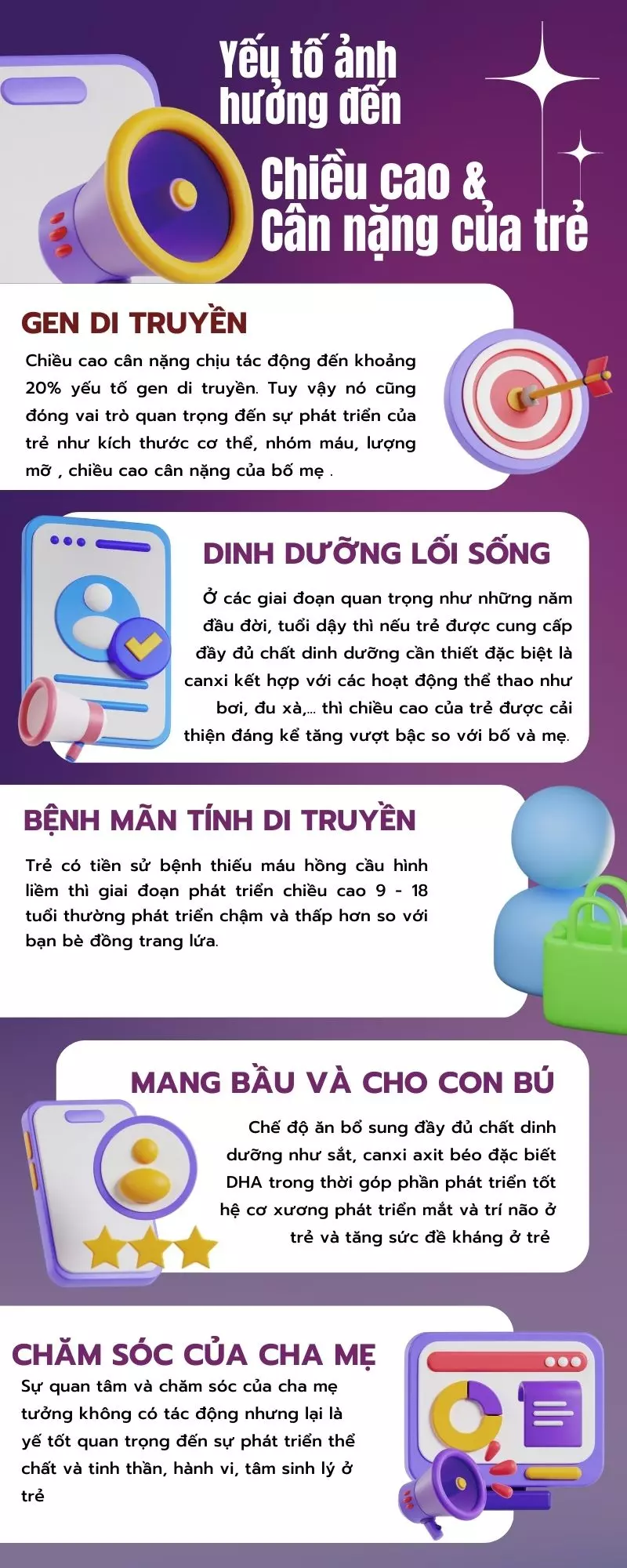 Các yếu tố ảnh hưởng đến cân nặng ở trẻ