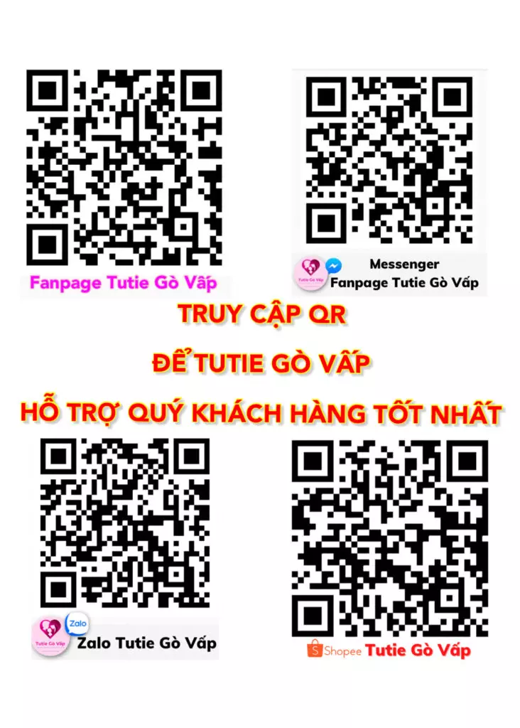 Hãy truy cập QR để Tutie Gò Vấp hỗ trợ Quý Khách hàng hiệu quả và tốt nhất