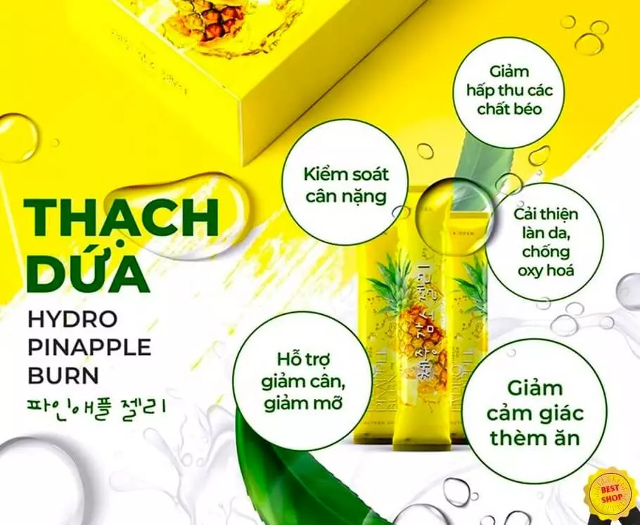 Thạch dứa giảm cân có hại không hình 3