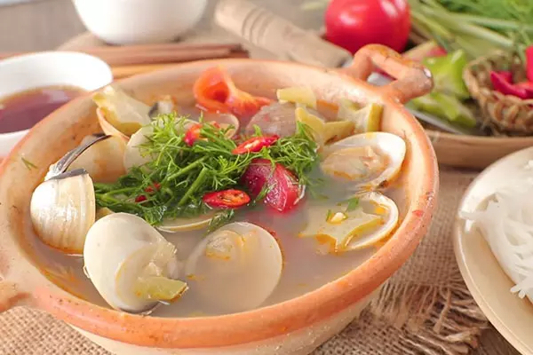 Canh nghêu