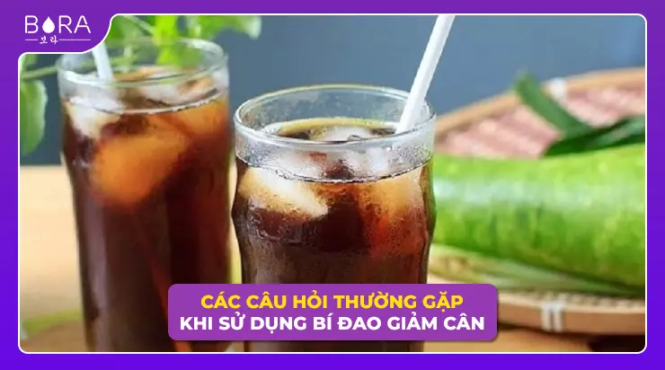 Uống nước bí đao giảm cân khi nào?