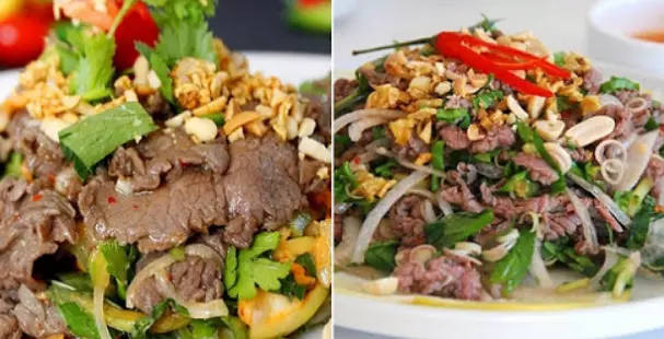 Pha nước mắm bóp gỏi