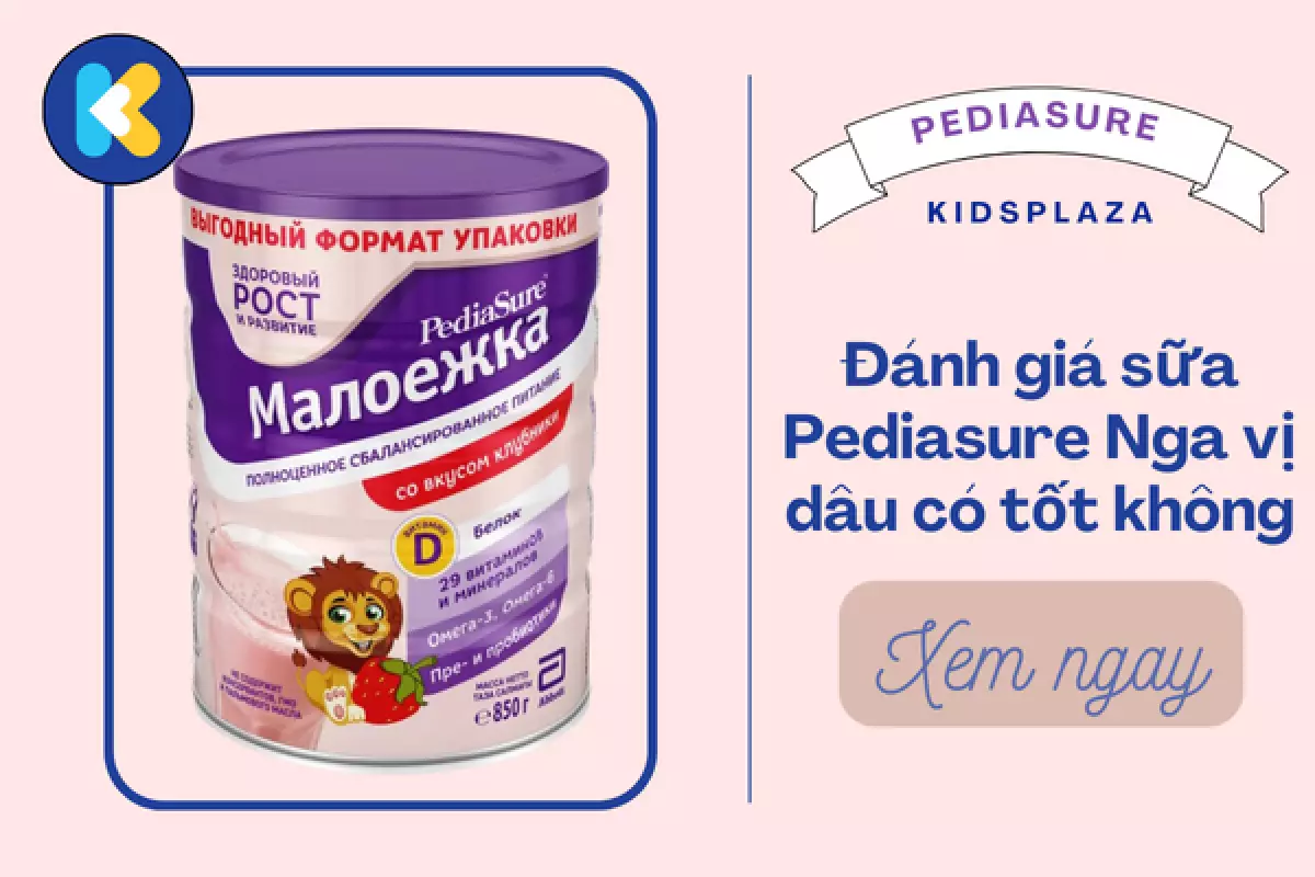 Pediasure vị dâu