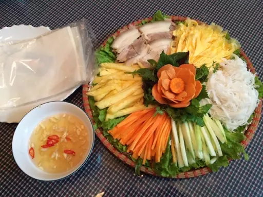 phở cuốn bánh đa nem