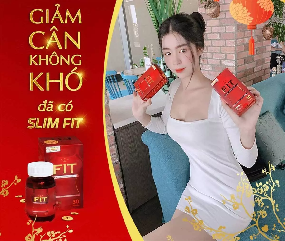 Viên uống giảm cân Fit Slim Capsules giúp đốt cháy mỡ thừa