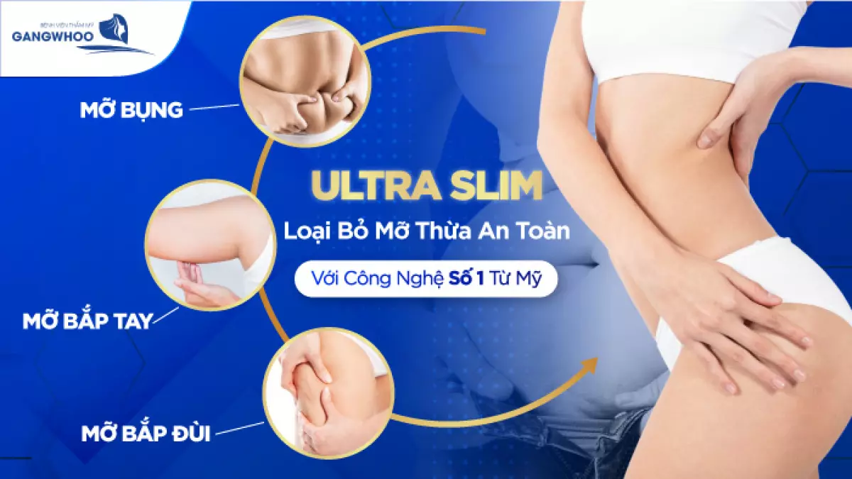 Giảm Mỡ ULtra Slim - Công Nghệ Huỷ Mỡ Thừa An Toàn Số 1 Tại Mỹ