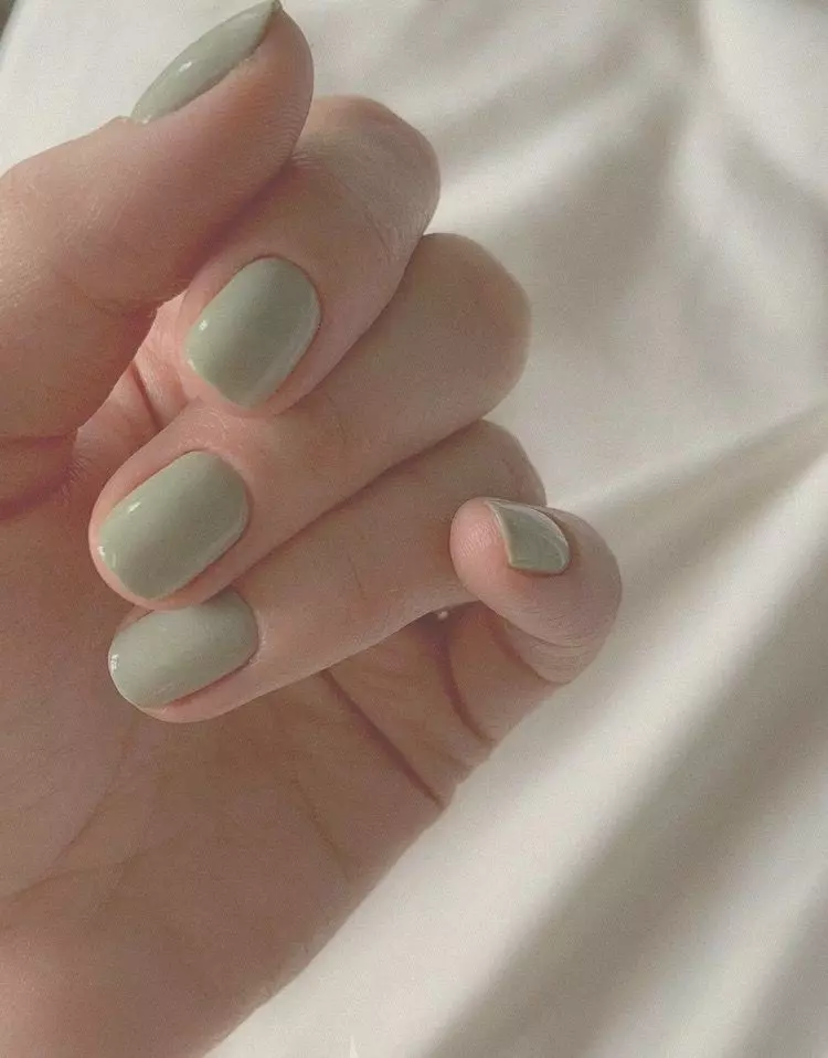 Mẫu nail trơn