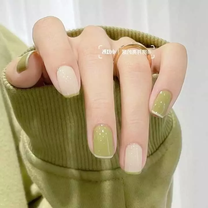 Mẫu nail trơn