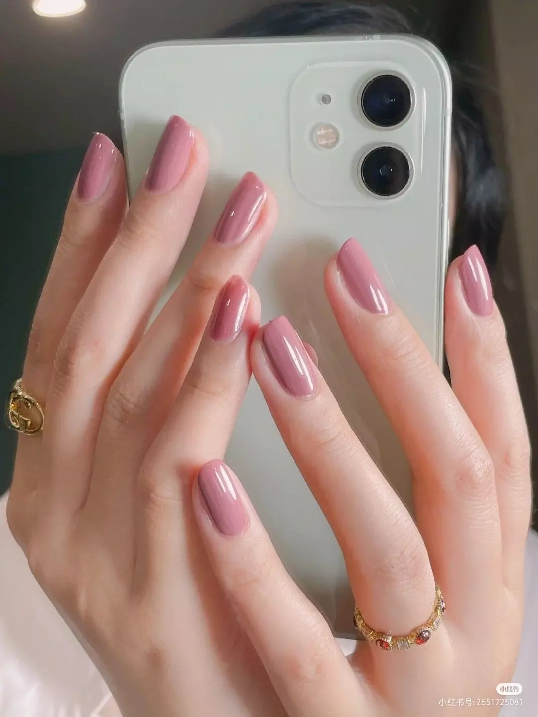 Mẫu nail trơn