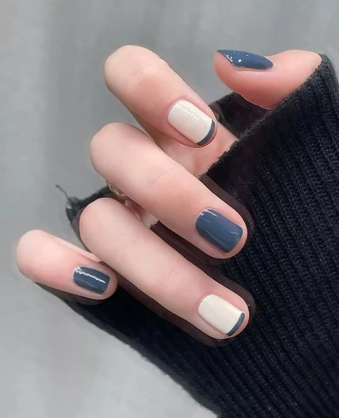 Mẫu nail trơn