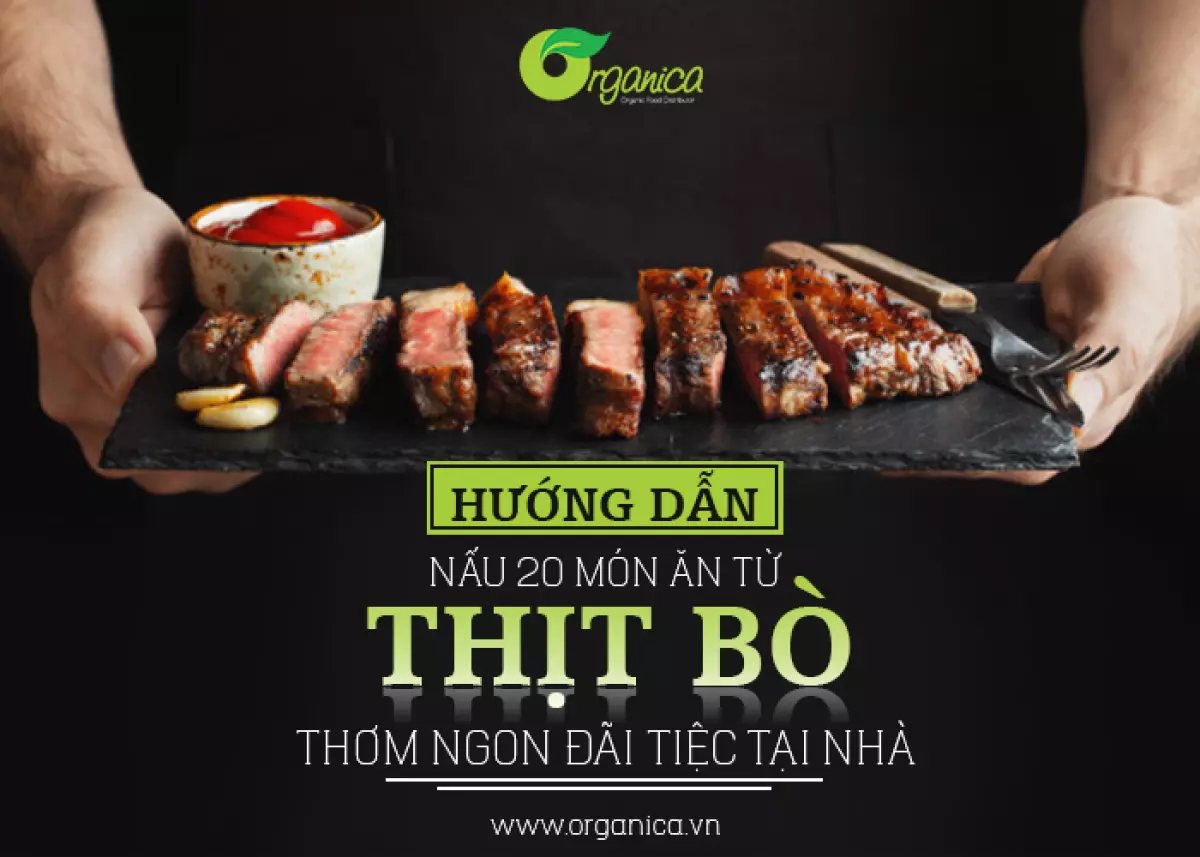 Nộm rau muống trộn bò giòn giòn