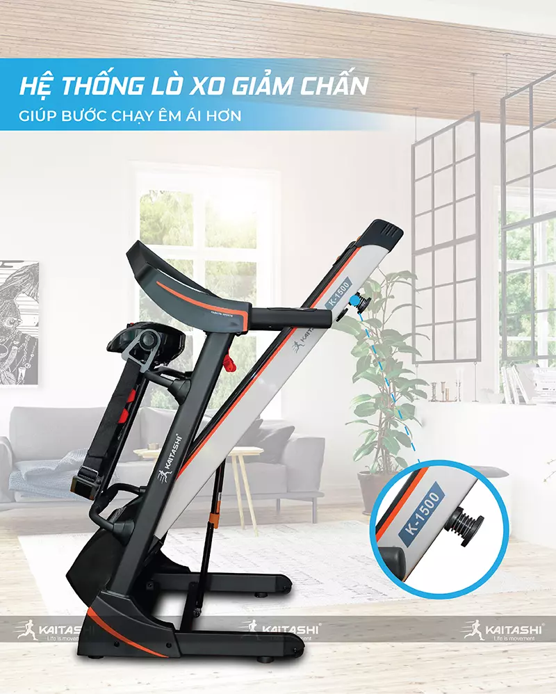 máy chạy bộ Kaitashi K-1500