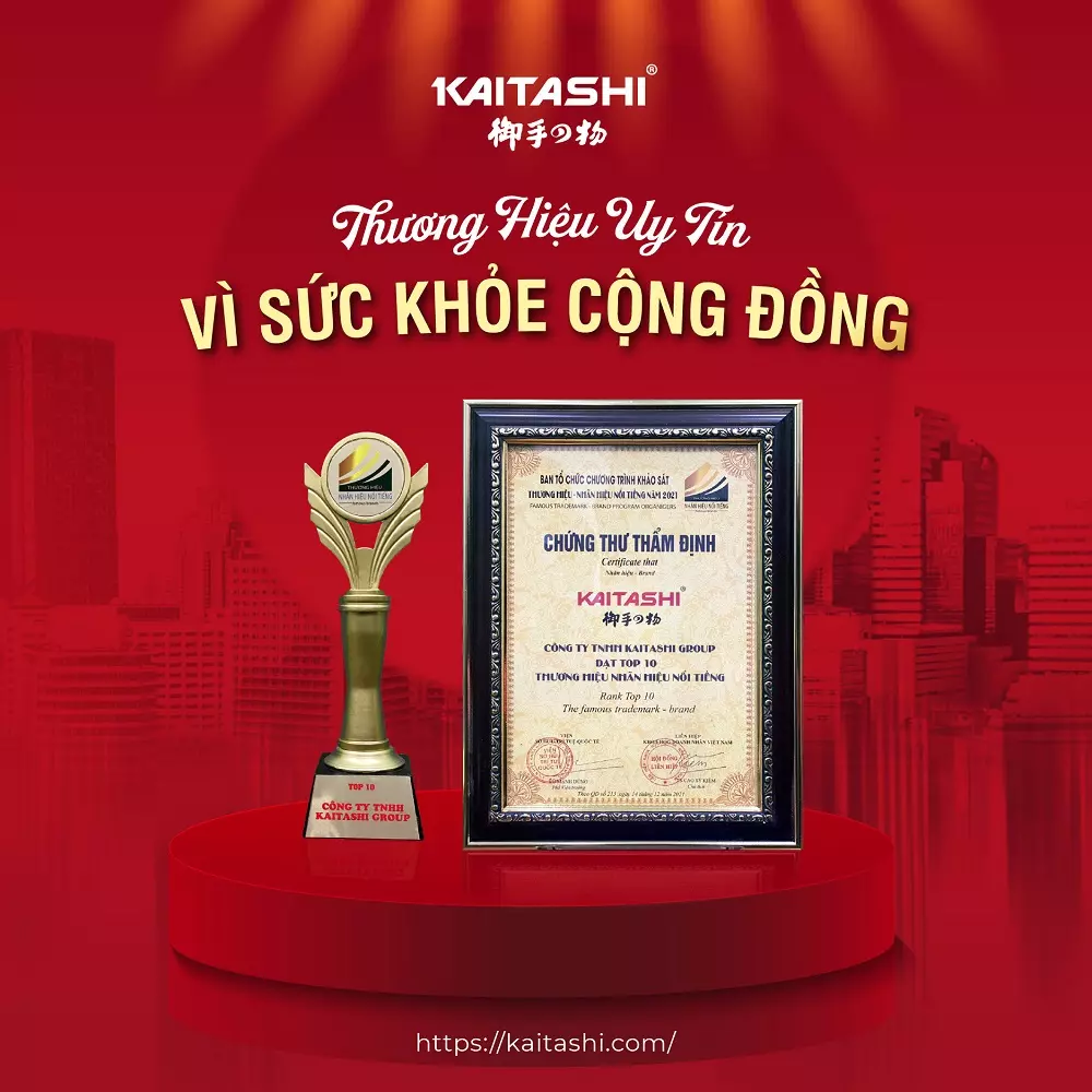 Kaitashi - Top 10 thương hiệu nhãn hiệu nổi tiếng 2021