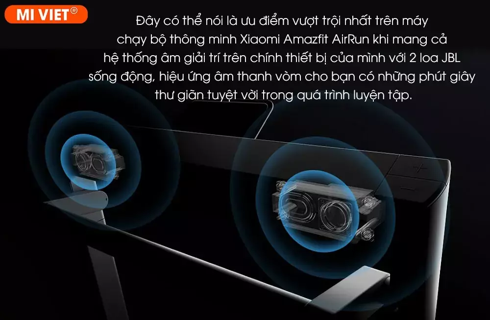 Tích hợp 2 loa JBL