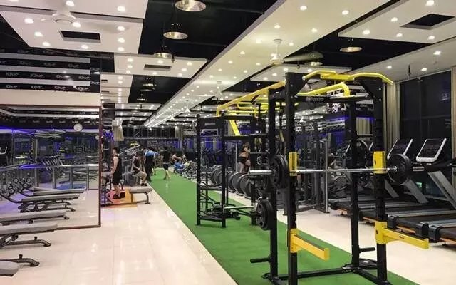 Blue Gym Võ Thị Sáu có không gian rộng