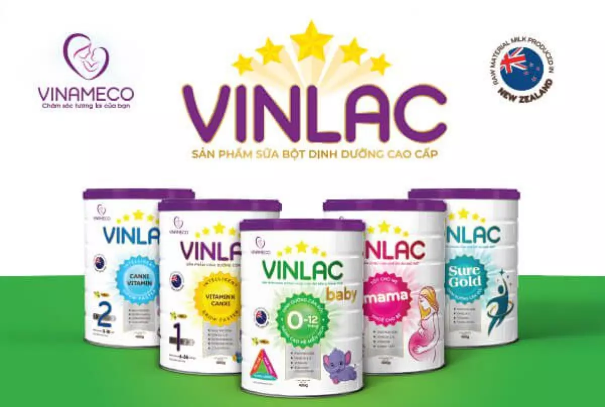 Sữa bột VINLAC - Sự lựa chọn tốt cho bé yêu của bạn