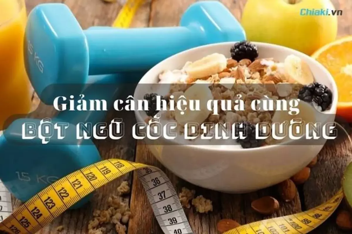 Bột ngũ cốc Calbee Nhật Bản