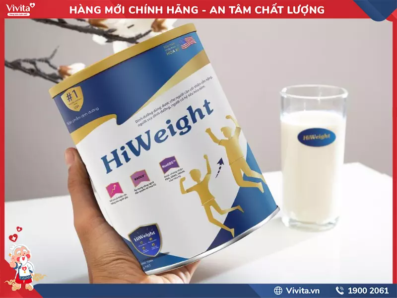 đối tượng sử dụng sữa hiweight