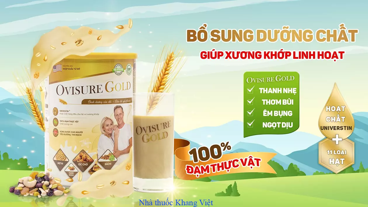 Công Dụng Sữa Hạt Ovisure Gold