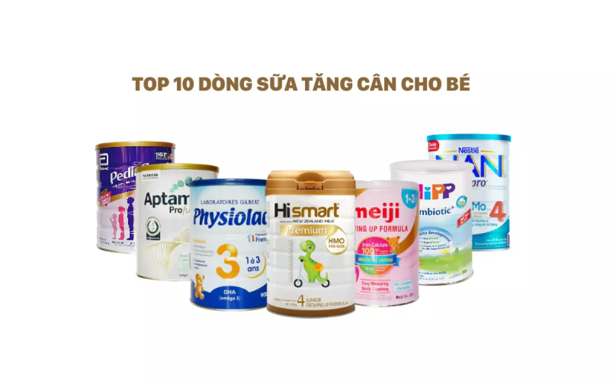 Lựa chọn hoàn hảo sữa tăng cân giúp bé dưới 1 tuổi cho mẹ