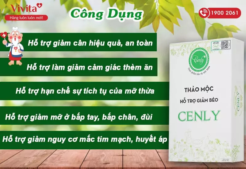 công dụng cenly